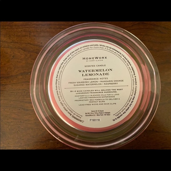 Set of 2 Homeworx 4-Wick Candles - Picture 4 of 6